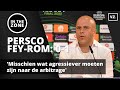 Slot na verloren finale: 'Misschien wat agressiever moeten zijn naar de arbitrage'