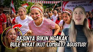 Download lagu Foreigner Dares to Join the August 17th Games! Indonesians Can't Stop Laughing mp3