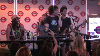 Hot Hot Heat performs "Oh Goddamnit" live at Waterloo Records in Austin, TX