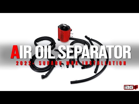 2022 + WRX FA24 Air/Oil Separator (AOS) Install Instructions | IAG Performance