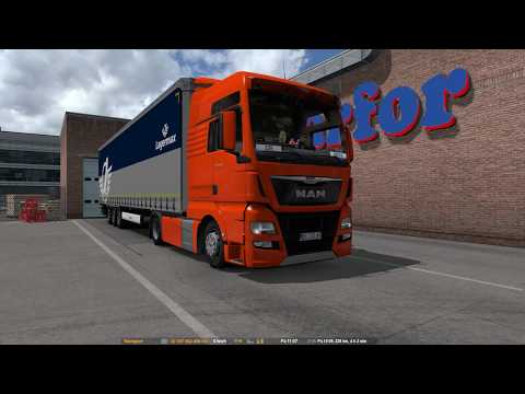ETS2 MAN TGX 18.480 Skopje - Blagoevgrad
