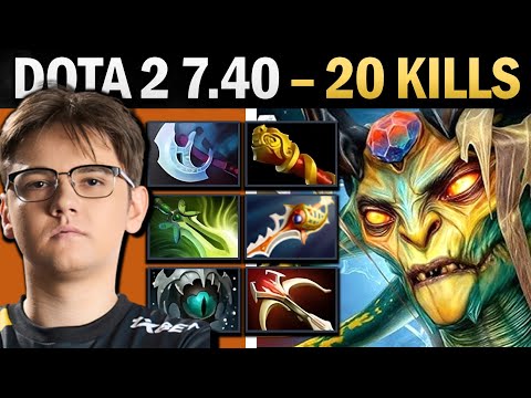 Medusa Pro Carry with Rapier and 20 Kills - Gameplay Dota 2