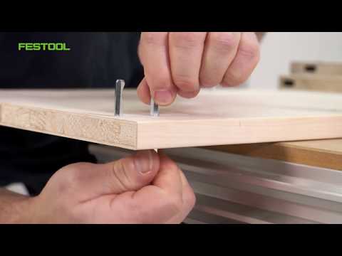Festool TV Episode 122: Connectors in the 32mm hole line system