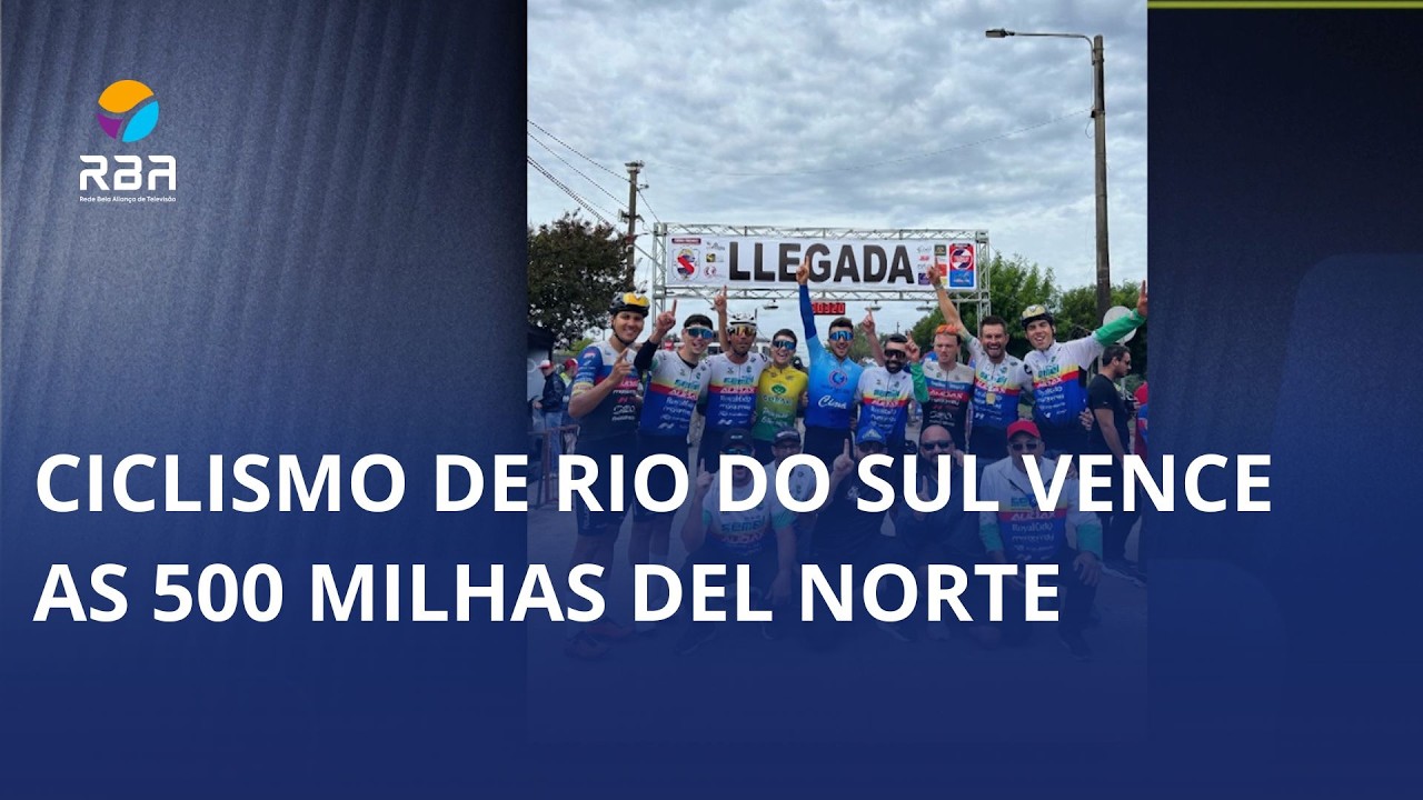 Rio do Sul faz história no ciclismo 🚴‍♂️🏆