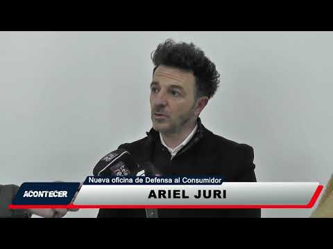 Marcos Juárez: Nueva oficina del Defensa al Consumidor. La palabra de Ariel Juri