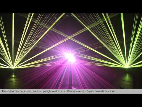 Laser Show Beamshow - Floorfilla - Megamix