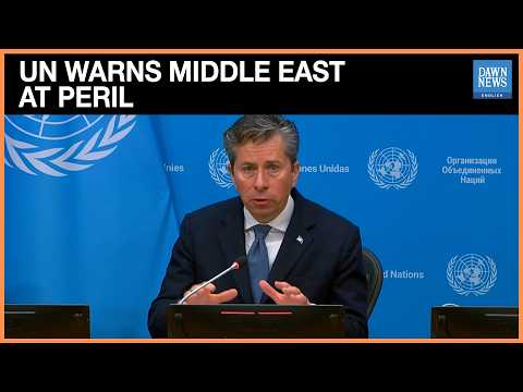 Middle East conflict at 'moment of grave peril', says UN ...