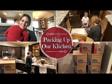 PACKING UP MY KITCHEN :: PACKING TIPS & TRICKS :: VLOG STYLE