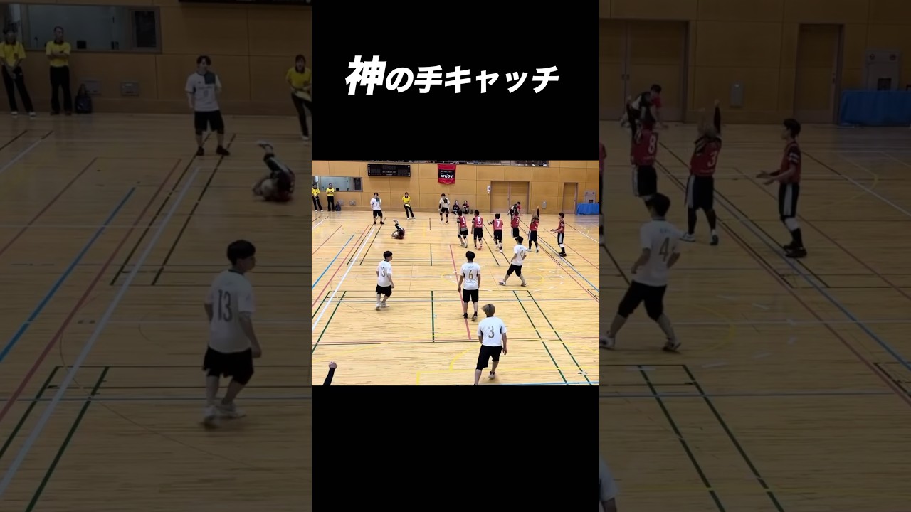 【驚愕】ドッジボール選手の運動神経がエグい‼︎まじ凄いぞ…