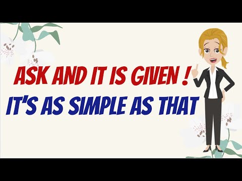 Abraham Hicks 💖 ASK AND IT IS GIVEN! IT'S AS SIMPLE AS THAT 💖Law of Attraction