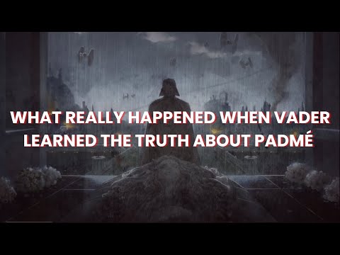 How Darth Vader Found Out Palpatine LIED About Padme's DEATH