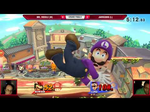 VS Weekly 6/14/18 - Grand Finals - Mr. Riddle (ZSS) vs JarrodKB (Luigi) - Smash 4