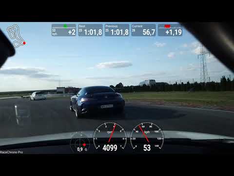 Megane 3RS Tor Łódź 1:01.8