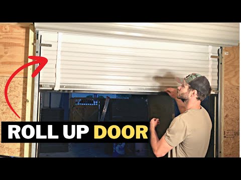 How to Install a Roll Up Door on a Shed