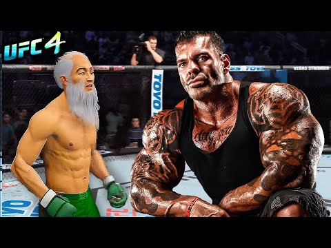 Old Bruce Lee vs. Rich Piana (EA sports UFC 4)