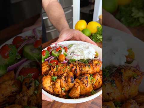 Chicken Souvlaki for weightloss 🤤