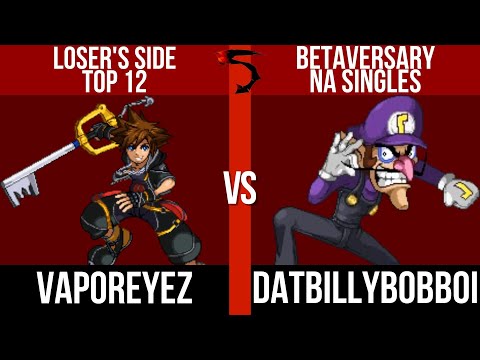 Betaversary NA: VaporeyeZ (Sora) vs Datbillybobboi (Waluigi) - SSF2 Losers Top 12