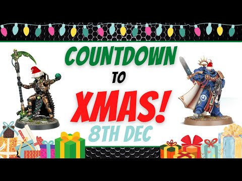 Necron Overlord Vs Space Marine Primaris Captain - Countdown to Xmas - 8th Dec - Warhammer 40k
