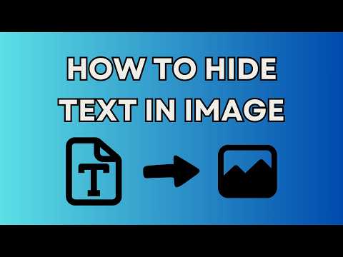 Steganize - Hide Text in Image
