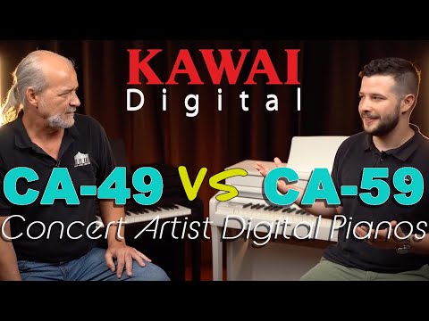 CA49 vs CA59 - Kawai Concert Series Digital Pianos Demo