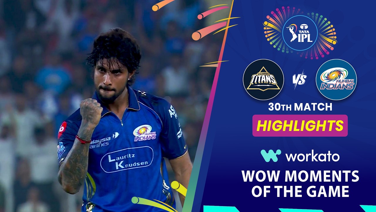 Gujarat Titans vs Mumbai Indians Highlights | 30th Match IPL 2026 Full Match Highlights | GT vs MI