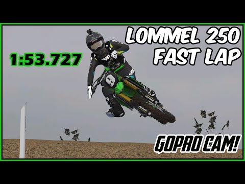 Lommel 250f Fast Lap! 1:53.727 | GoPro Cam | MX Bikes
