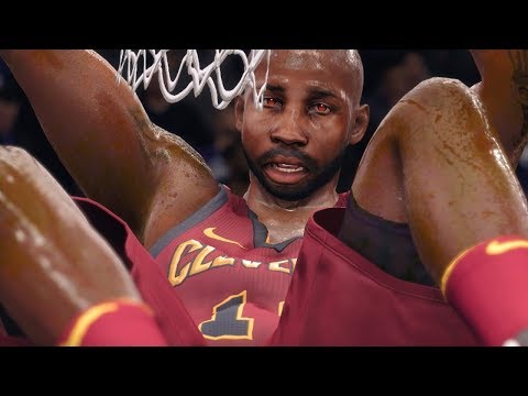 INSANE CAREER ENDING 360 POSTER DUNK! NBA Live 18 The One Career Gameplay