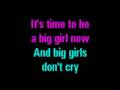 Fergie Big Girls Don't Cry Lyrics 