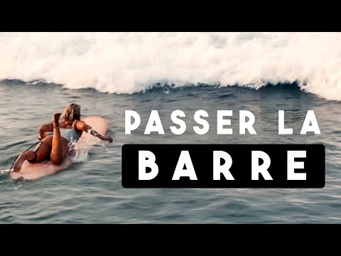 PASSER LA BARRE avec UNE LONGBOARD (Faire un turtle roll) - Apprendre à surfer