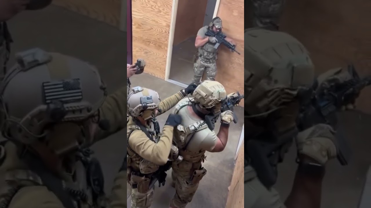 CQB what did these trained military combat arms guys do wrong?