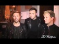 Westlife X Factor Backstage 11 Dec 2011