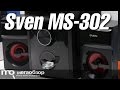 SVEN MS-302 black - видео