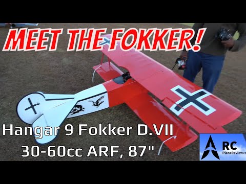 Meet The Fokker D7 By Hangar 9- A Beautiful Aircraft That Turns Heads!