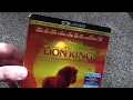 The Lion King 4K Ultra HD Live Action Remake Disney Unboxing