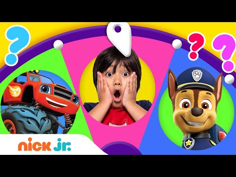 Adventures w/ PAW Patrol, Spyin' Ryan & Blaze! 🤩 Spin the Wheel Ep. 20 | Nick Jr.