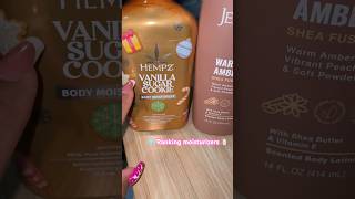 EOS VANILLA CASHMERE | HEMPZ VANILLA SUGAR COOKIE | JERGENS WARM AMBER (lotion reviews)