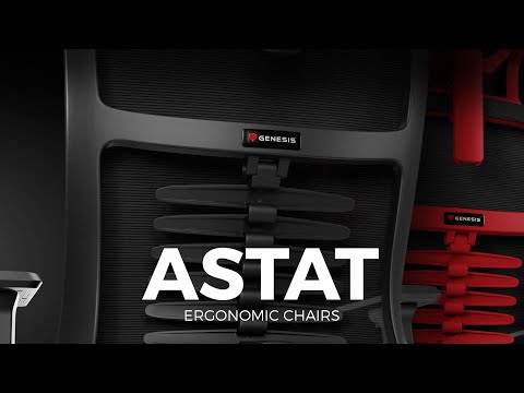Genesis Ergonomic Astat 700 G1 Black/Red