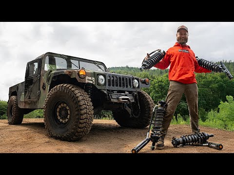 Active Suspension on the Supercharged LS Humvee