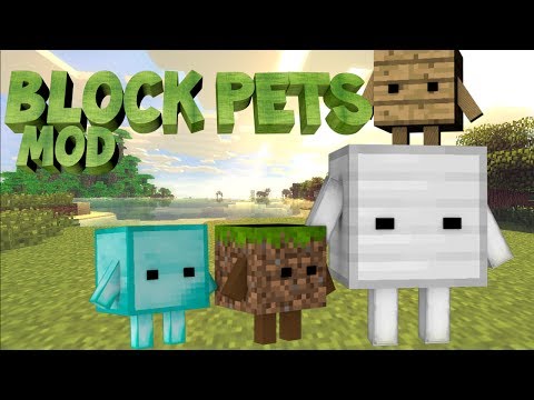 EPIC Block Pets Mod! Create Your Block Army! 🐾
