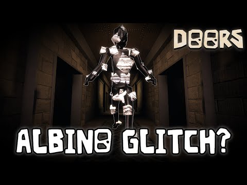 Meet The Albino Glitch: The New RARE DOORS ENTITY!