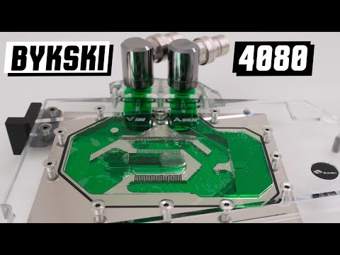 Bykski RTX 4080 ASUS TUF Water Block Installation & Testing