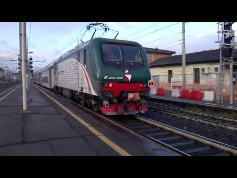 E464 283+4 2 piani Trenord - Milano Greco - 13/04/2018