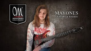 Video thumbnail for Mayones Duvell Elite 6-Alex Riey solo on Andy James track by AlexRiey