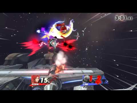 Smash4Glory Robin vs Link