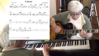 El Gaucho - jazz guitar &amp; piano cover ( Wayne Shorter ) Yvan Jacques