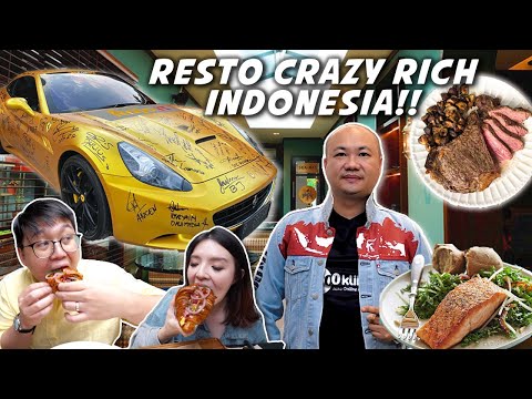 RESTORAN PUNYA YOUTUBER TAJIR INDONESIA, BARU DATENG DISAMBUT FERRARI !!SEABAT By COBAZ