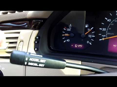 Mercedes Benz E320 - Cruise Control