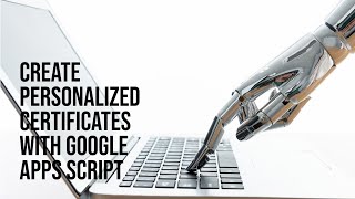 Automatically Create and Send Personalized Certificates using Google Apps Script [Arabic]