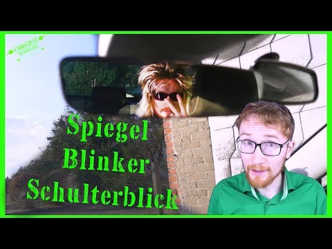 Traffic observation, mirrors, turn signals, shoulder check / Driving school