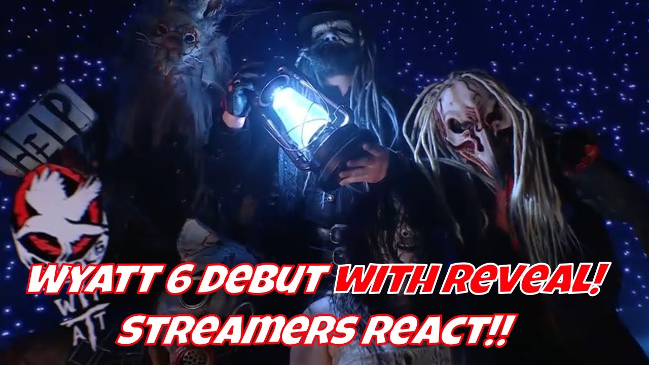 Streamers React! - Wyatt 6 debut on Raw! Members Reveal? #wwe #wweraw #wyatt6